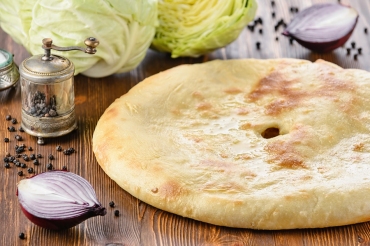 Осетинский пирог с капустой